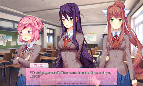 doki doki literary clubغ