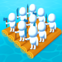 筏海战争io无限金币版(Raft Sea Wars io)v1.0
