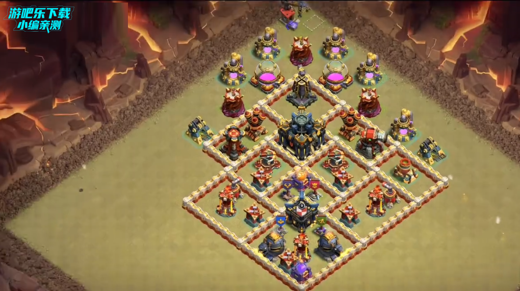 部落冲突17本最强布阵阵型推荐:部落冲突17本最强四王阵型