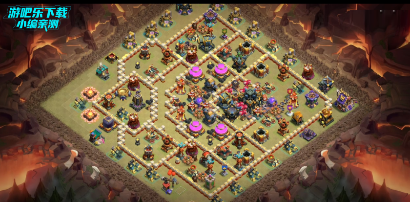 部落冲突17本最强布阵阵型推荐:部落冲突17本顶级防御阵型