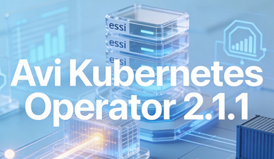 Avi Kubernetes Operator 2.1.1صַ Avi Kubernet