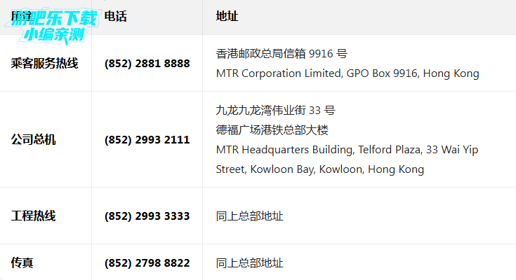 MTR港铁最新版(MTR Mobile) MTR港铁最新版(MTR Mobile)