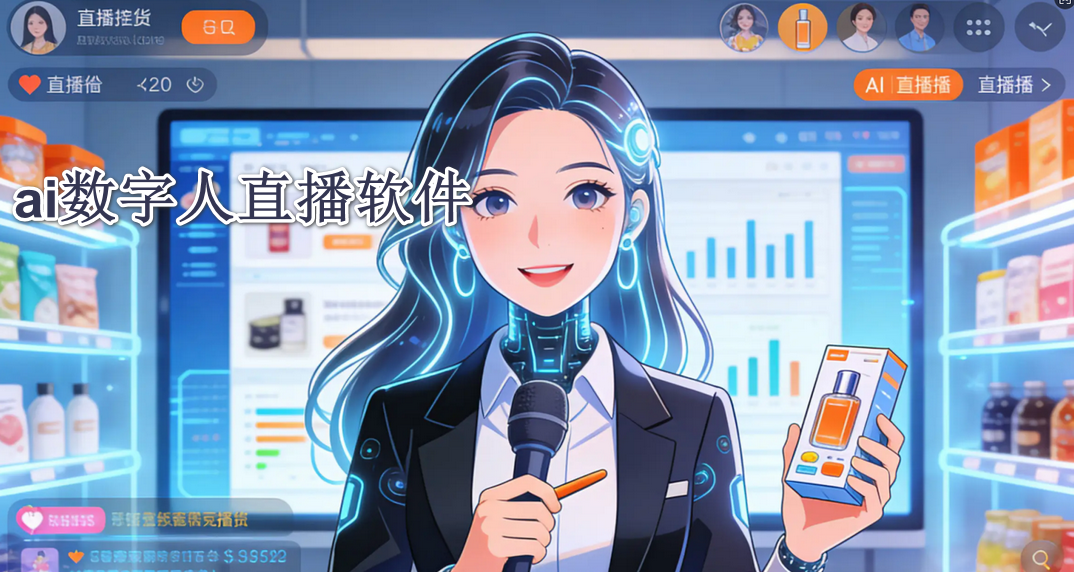 ai数字人直播软件