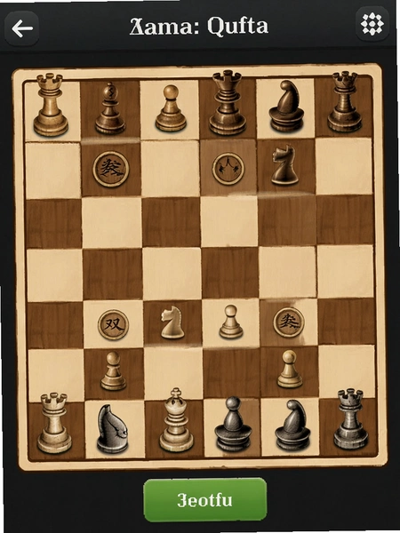 象棋双人对弈操作界面