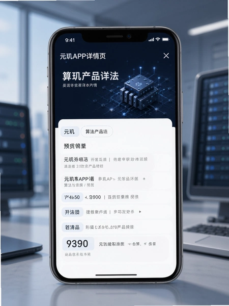 元玑APP算法产品详情页预览图