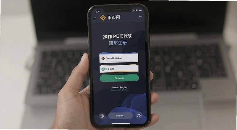 币安网注册页面手机端操作预览图