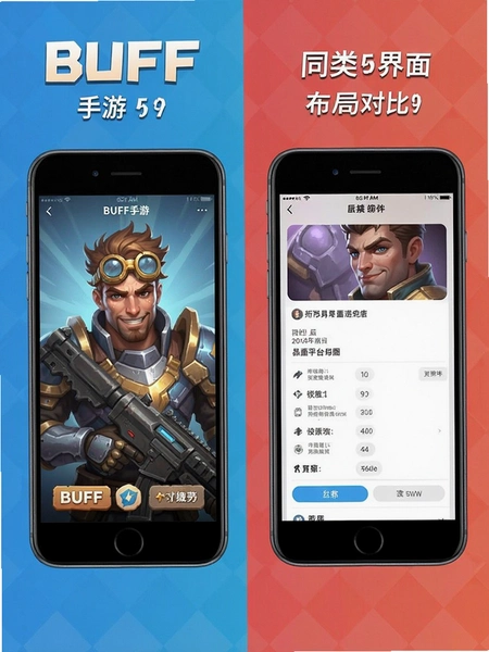 BUFF������ͬ��ƽ̨���沼�ֶԱ�ͼ