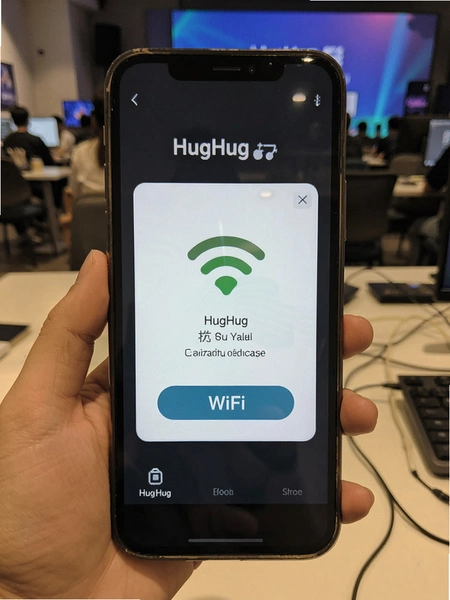 HugHug�ֳ�WiFi���ӽ���