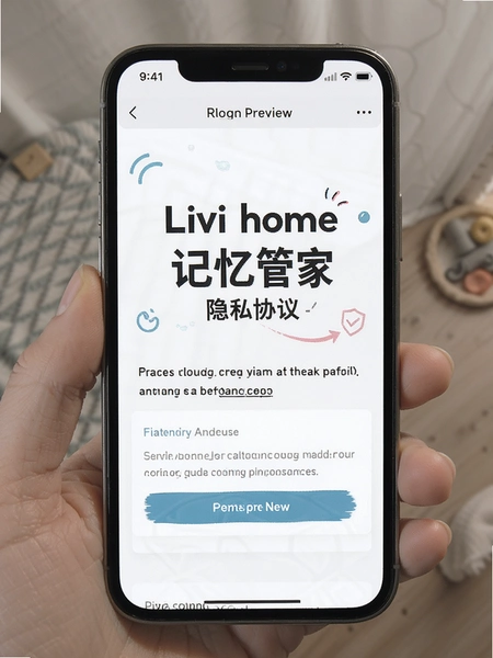 Livi home记忆管家隐私协议页面预览图