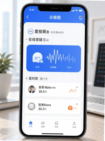 ��Ͷ��APP���ߴ�����Ͷ�˻�������ʾ��ͼ
