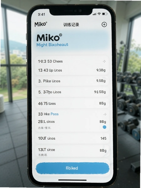 Miko���˶� ѵ����¼ҳ��