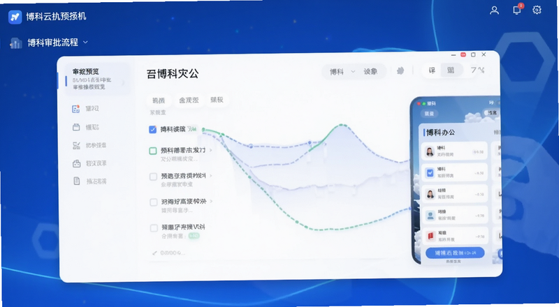 博科云办公审批流程操作预览图