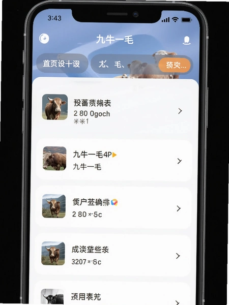 ��ţһëAPP��ҳ�豸�б�Ԥ��ͼ