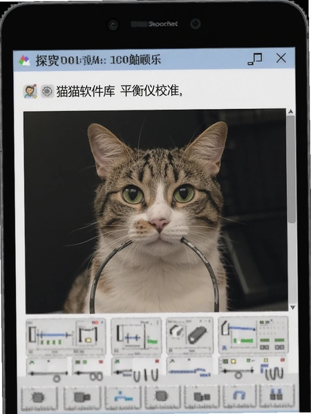 猫猫软件库平衡仪校准界面预览图