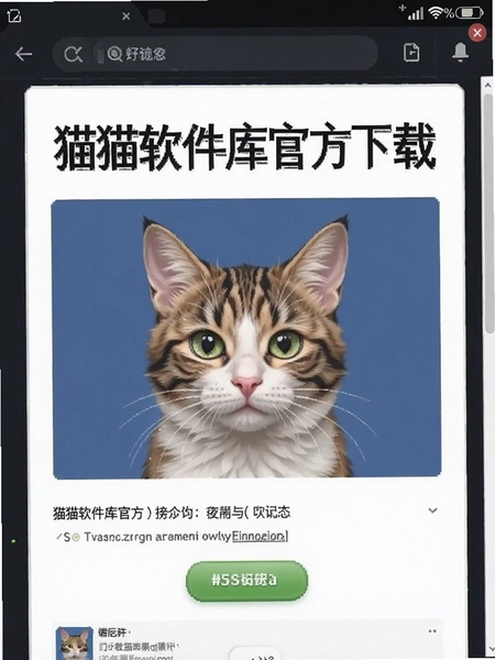 猫猫软件库官方下载页面截图