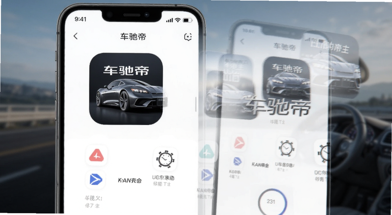 车驰帝app主界面功能展示预览图