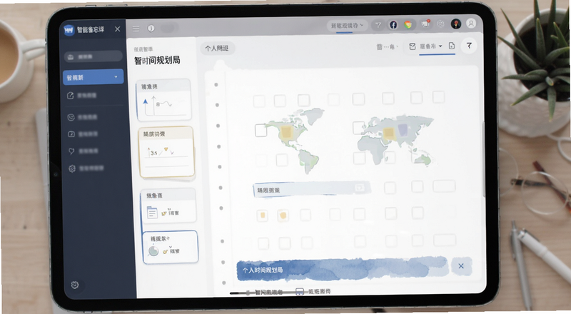 智能备忘录个人时间规划局界面预览图