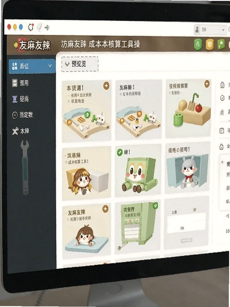 ���������ɱ����㹤�߲�������Ԥ��ͼ