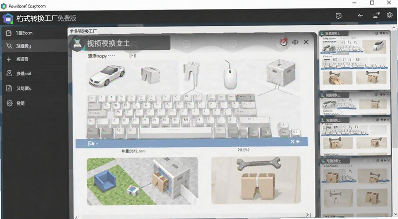 格式转换工厂免费版主界面预览图