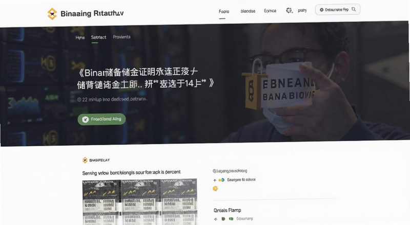 币安储备金证明页面预览图