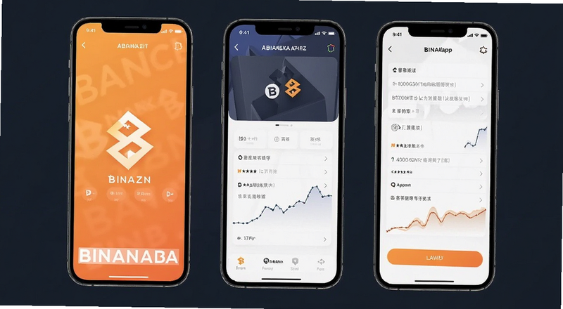 币安App首页界面功能布局预览图