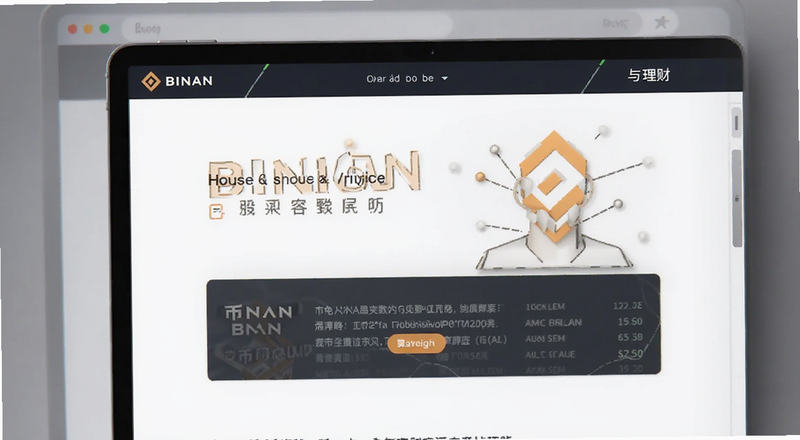 币安闪兑与理财功能页面预览图