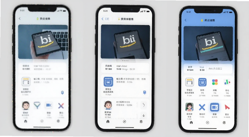 bi安应用界面手机屏幕截图预览图