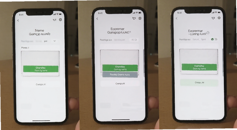手机注册页面操作截图预览图