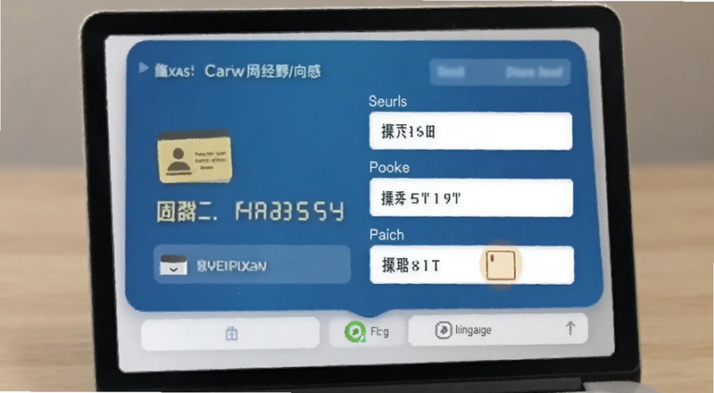 添加银行卡填写卡号界面预览图