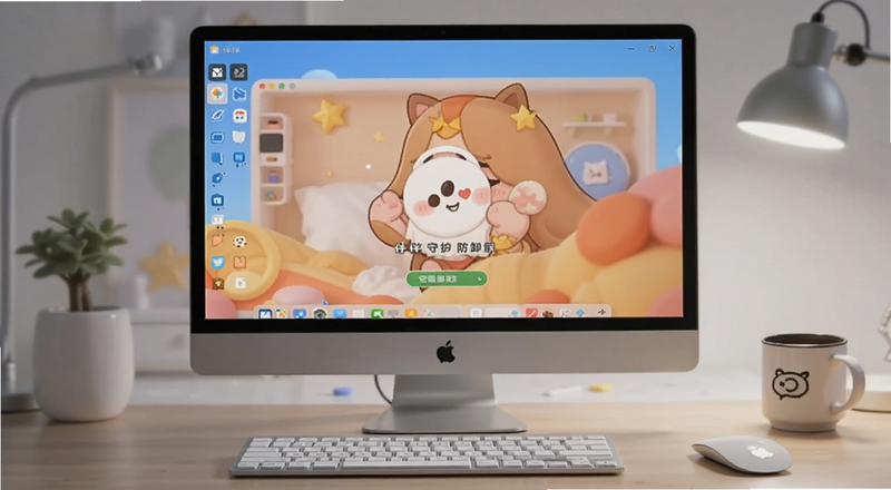 伴伴守护桌面防卸载密码保护界面预览图