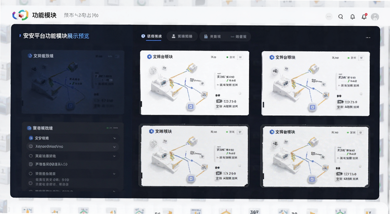 B安平台功能模块展示预览图