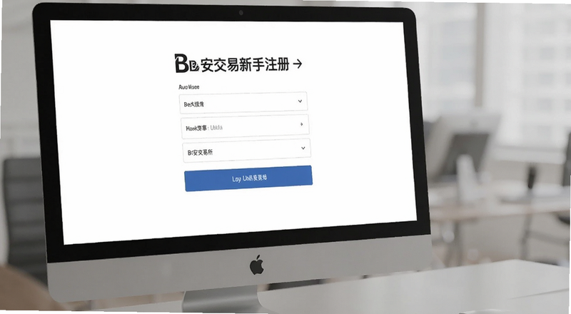 B安交易所新手注册界面预览图