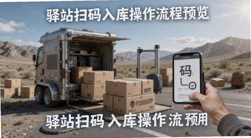 驿站扫码入库操作流程预览图