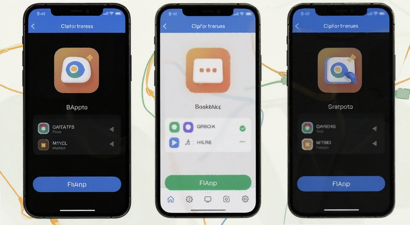 B安App网络连接设置界面预览图