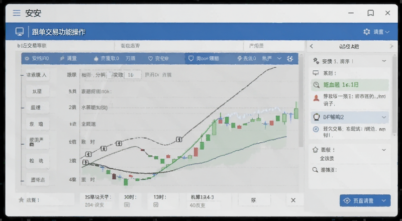 b安跟单交易功能操作界面图