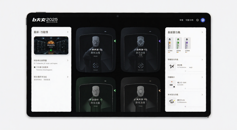 b安2025最新版本界面功能展示图