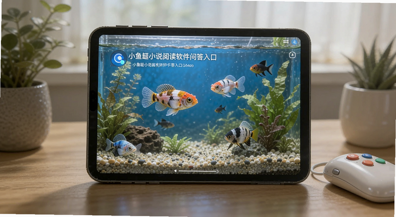 小鱼缸小说阅读软件问答入口界面预览图