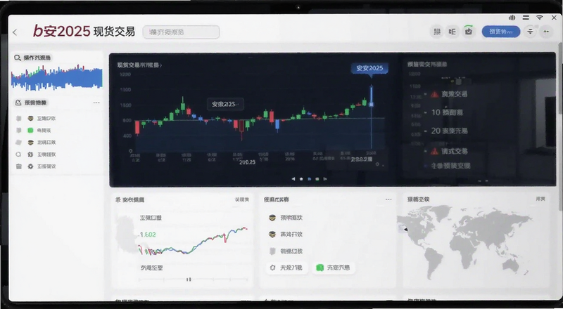 b安2025现货交易界面操作预览图