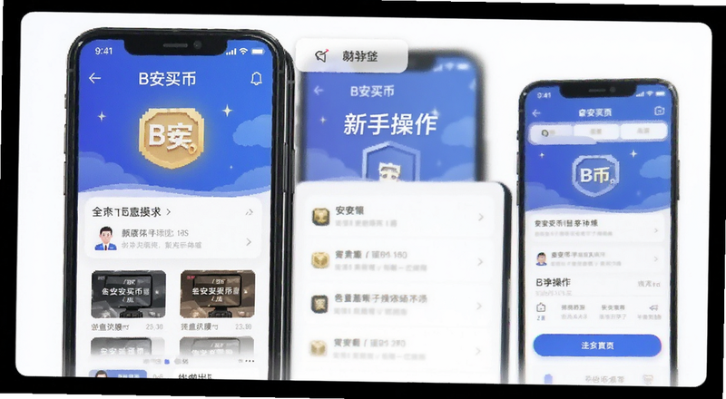 B安App首页界面展示图|B安买币新手操作界面预览图