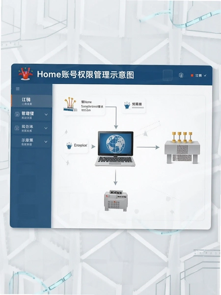 ��ͭHome�˺�Ȩ�޹�������ʾ��ͼ