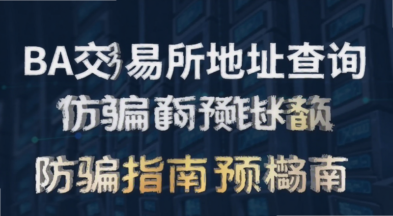 BA交易所地址查询防骗指南预览图