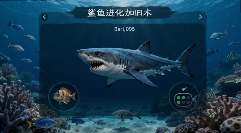 鲨鱼进化加点界面预览图