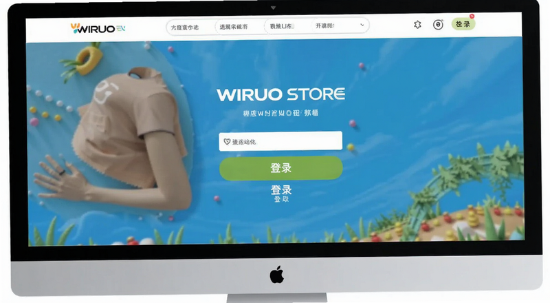 Wiruo Store登录界面预览图