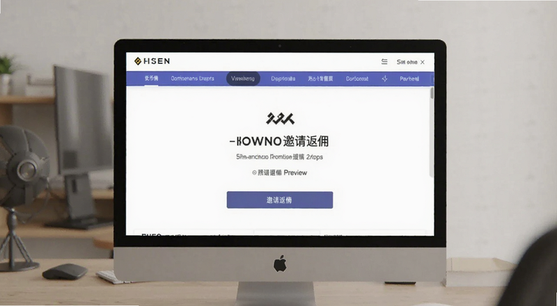 币安邀请返佣页面预览图
