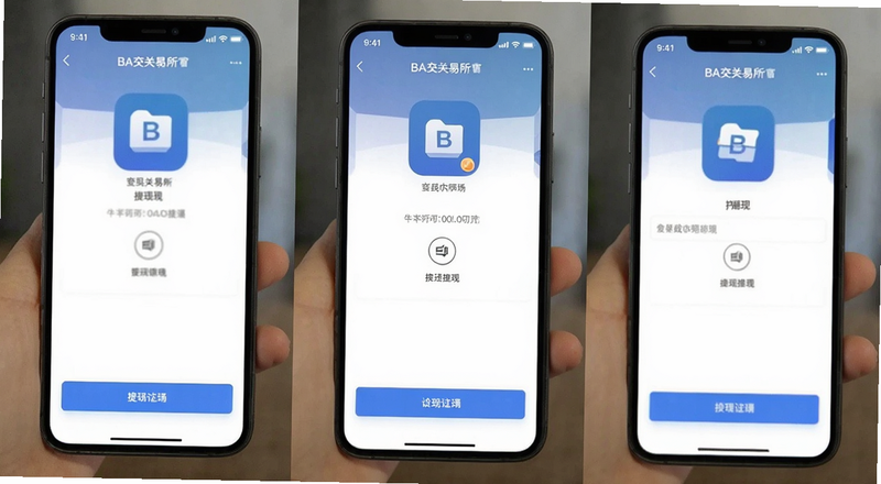 BA交易所APP提现页面截图预览图