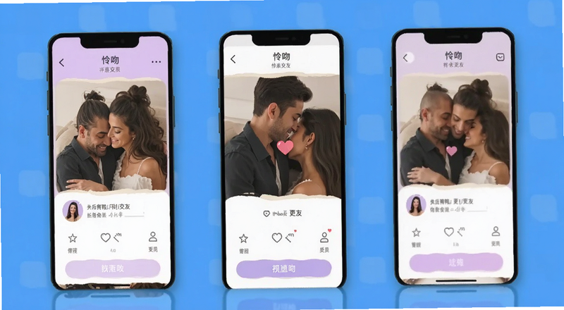 怜吻交友软件界面预览图