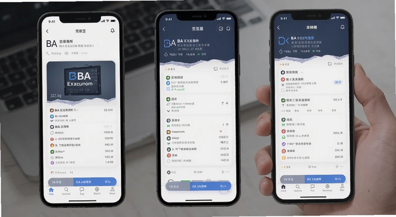 BA交易所手机端界面预览图