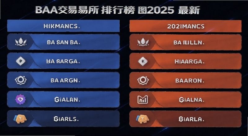 BA交易所排行榜2025最新对比图