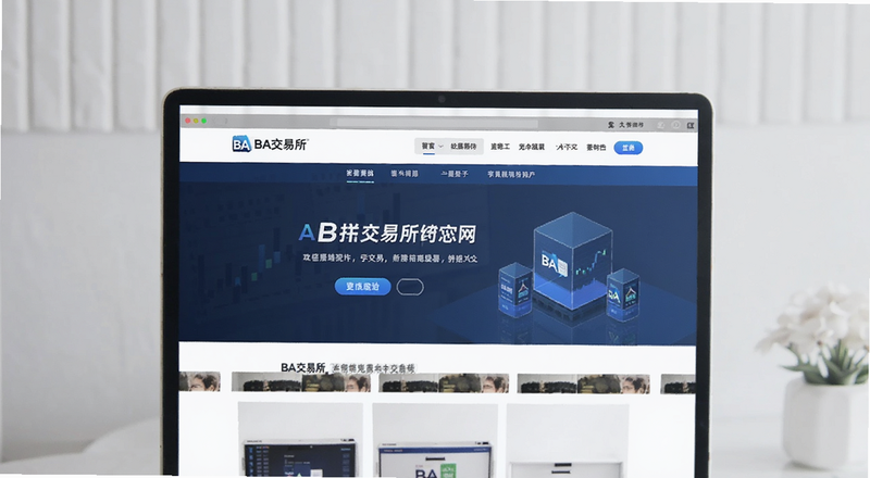 BA交易所中文官网首页界面预览图