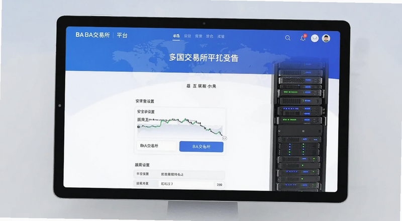 BA交易所中文平台安全设置页面预览图
